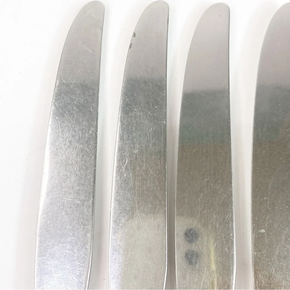 Vintage Oneida Community Morning Star 40’s Silverplate Flatware 8 Dinner Knives